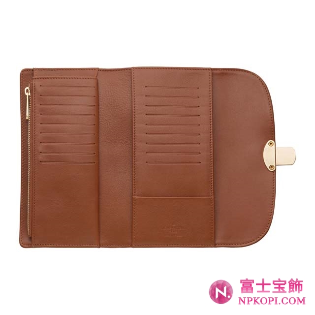 (LOUIS VUITTON)ルイヴィトン財布コピー マヒナ ポルトフォイユアメリア コニャック M95996